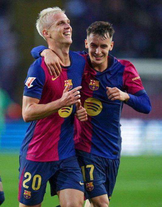 【西甲】奥尔莫两助处子球，阿劳霍传射，巴萨4-0皇社